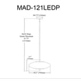 thumbnail image 4 of Maddie LED Pendant, 4 of 4