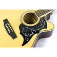 thumbnail image 2 of 1 Pce Guitares Acoustiques Gaucher 40 Pieds' 41 Pieds' Pickguard Plaque PVC Guitares Noir, 2 of 7