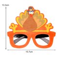 thumbnail image 4 of YAOMOBB Novel And Interesting Eyeglasses Frame Thanksgiving Glasses Frame Exquisite Eyeglasses Frame for Festivals, 4 of 6