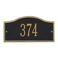 thumbnail image 1 of Whitehall 1052BG Rolling Hills Plaques - Mini Wall - One Line- Black/Gold, 1 of 1