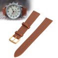 thumbnail image 2 of Ymiko Watch Strap,Unisex Universal Pin Buckle Watch Band PU Leather Replacement Watch Strap Accessory Brown,Pin Buckle Watch Band, 2 of 8
