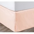 thumbnail image 1 of SGI Bedding 16 Inch Pleated Bed Skirt | Microfiber Bed Skirt | Fade Resistant, Wrinkle Free, Anti-static, Decorative, Extra Storage Space, Clutter-Free | Olympic Queen, Peach, 1 of 6