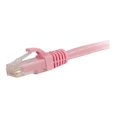 thumbnail image 1 of C2G 7ft Cat6a Snagless Unshielded (UTP) Network Patch Ethernet Cable - Pink - Patch cable - RJ-45 (M) to RJ-45 (M) - 7 ft - UTP - CAT 6a - molded, snagless, stranded - pink, 1 of 3