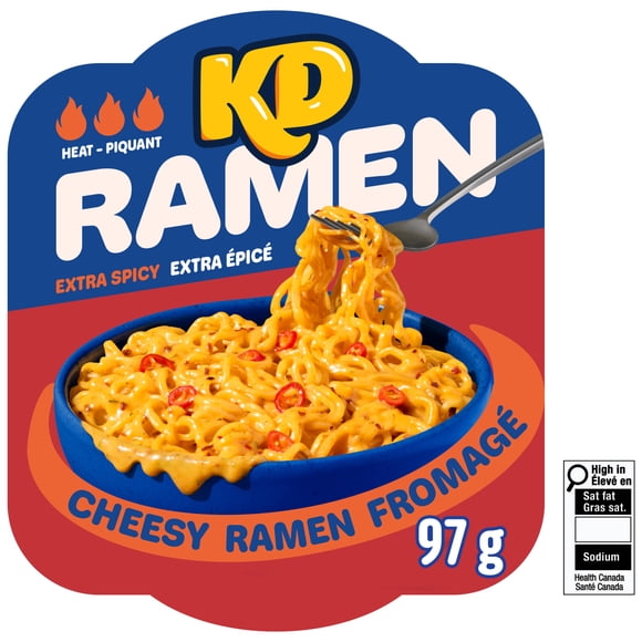 KD Extra Spicy Ramen bowl, 97 g