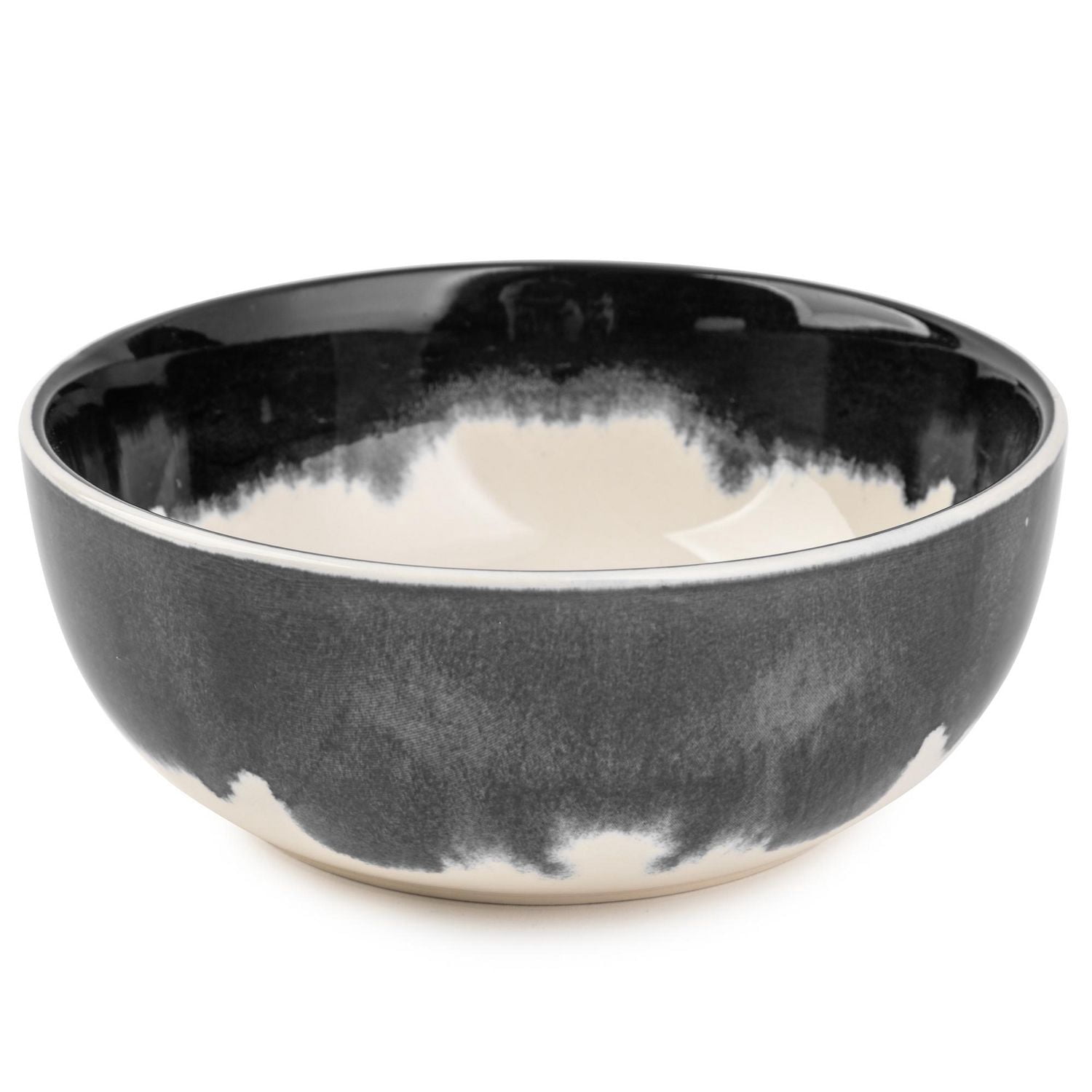Bol à céréales rond en grès gris Thyme & Table