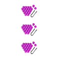 thumbnail image 4 of Ruiboury 20 Pièces de Voiture Écrou de Roue Bouchons Moyeu Automatique Vis Couvercle Anti-Poussière Automobile Violet 17mm 3Set, 4 of 6