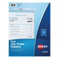 thumbnail image 2 of Avery Heavyweight Clear Job Ticket Holder ,HOLDER,JOB,12X9,10/PK, 2 of 2