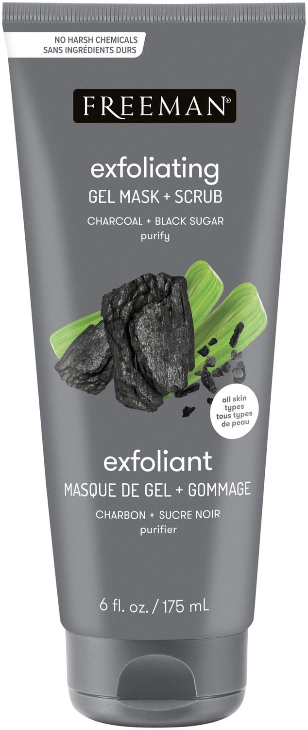 Freeman Feeling Beautiful Masque Exfoliant au Charbon & Sucre Noir