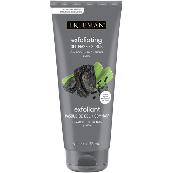 Freeman Feeling Beautiful Masque Exfoliant au Charbon & Sucre Noir
