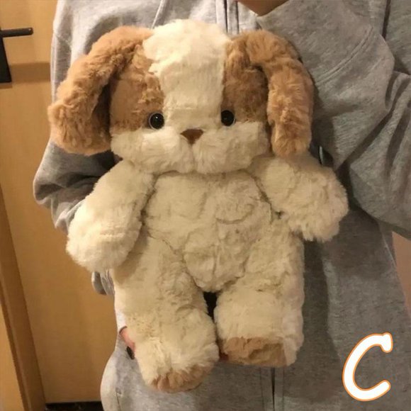 Poupée Lapin Mignonne Bonne Nuit Lapin Dormant Chiot Poupée Tablier Carotte Poupée Lapin Poupée en Coton Cadeau