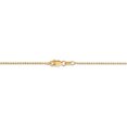 thumbnail image 4 of 14k Yellow Gold 14 Inch 1.2mm Beaded Necklace Chain Pendant Charm Ball Beadsed, 4 of 9