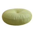 thumbnail image 2 of jinwen Coussin de Méditation 40x13 cm Coussin de Sol Rond pour Salon Chambre Prière Vert, 2 of 9