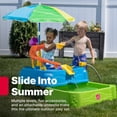 thumbnail image 4 of Step2 Waterpark Wonders – Table d'eau sensorielle à deux niveaux avec parasol, pour tout-petits de 18 mois à 5 ans, 4 of 7