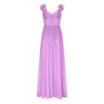 thumbnail image 3 of Fshaion Robe d'Été pour Femmes 2024 Grande Taille Sans Manches en Dentelle avec Bretelles Tube Top en Gaze Rétractable à la Taille Longue Robe en Liquidation à Moins de 10!, 3 of 5