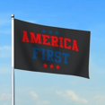 thumbnail image 1 of Hbdhejl American Flag American Campaign Slogan America First America Frist Flag Printed In 100D Polyester Cloth, 1 of 8