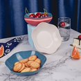 thumbnail image 2 of Assiette à Fruits Réutilisable en Plastique Résistant à l'Usure Bol à Collation Antidérapant pour la Maison, 2 of 12