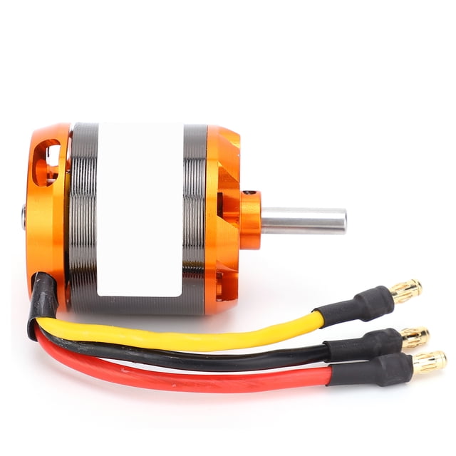 Brushless Motor, Electric Motor RC Airplane Replacement Accessory for RC Fixed Wing Aircraft