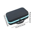 thumbnail image 2 of Ourlova Diamond Storage Containers, Art Storage Box With Label, 60 Cans, Mesh Pocket Compartment, Funnel Art Accessories And Tools Kits Storage Box For Jewelry Beads, 2 of 8
