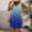 🔥 Blue, variant on Sentmoon Bohemian Dress Comfy Sleeveless V Neck Shirt Dresses for Women Summer Gradient Color with Pockets Regular Fit Sun Dresses for Women 2026 for Going Out and Party Red XXL