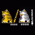 thumbnail image 3 of Cartoon Cat Moving Tail Paws Sticker Window Reflective Sheeting 3D Car Decal Rear Wiper Funny Outside Styling Windshield Auto Vehicle Decoration, 3 of 7