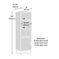thumbnail image 3 of Sauder® Collection Canton Lane Bibliothèque/portes en Finition Brew Oak, 3 of 9