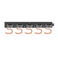 thumbnail image 2 of Heavy Duty Wall Mounted Shovel Rake Storage Rack Broom er Home Garage Garden, 2 of 8