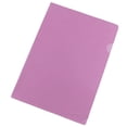 thumbnail image 1 of ZTTD 1 Pack Clear Document Folder Project Pockets, Clear Plastic Folders Sleeves, Documents Project Pockets,Plastic Document Folders Paper Poly Jacket Sleeves Folders Copy, A5 Size, Pink, 1 of 7