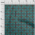 thumbnail image 1 of oneOone Polyester Lycra Fabric Arrow|Swirl & Floral Block Print Fabric By Yard 56 Inch Wide, 1 of 4