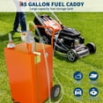 thumbnail image 4 of Réservoir de Transfert de Carburant avec Pompe, Panier à Essence de 30 Gallons pour Diesel et Essence, Contenant de Rangement Portable pour Tondeuses et VTT, 4 of 7