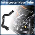 thumbnail image 2 of Unique Bargains Intercooler Hose Tube Front Right Lower Radiator Hose No.LR002589/LR066429 for Land Rover Freelander 2 2006-2014 Rubber Black Good Sealing, 2 of 7