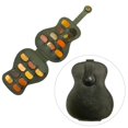 thumbnail image 1 of Guitar Plectrums Bag Plectrum Holder Easy to Paste Self Adhesive Guitar Shape 18 Green, 1 of 7