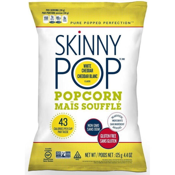 SkinnyPop Gluten Free White Cheddar Popcorn