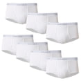 thumbnail image 1 of Hanes Mens White Briefs 7 Pack, 3XL, 1 of 4