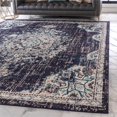 thumbnail image 2 of Unique Loom Penrose Center Medallion Rug8' x 8' Square Navy Blue/Beige, 2 of 2