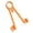 Orange, variant on Multimeter Probe Holder Adjustable Universal Fixing Clip Practical Tool Organizer For Outdoor Home Use Durable Design