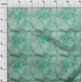 thumbnail image 3 of oneOone Rayon Sea Green Fabric Texture Leaf Sewing Craft Projects Fabric Prints By Yard 56 Inch Wide, 3 of 4