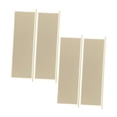 thumbnail image 4 of simhoa 4 Pieces Dryer Air Exhaust Vent Cover Panel Dustproof Dryer Vent Cover Flaps Beige, 4 of 8