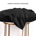 thumbnail image 2 of Unique Bargains 100% Long-Staple Combed Cotton Embroidered Pillow Cases Pillowcase, 2 of 8
