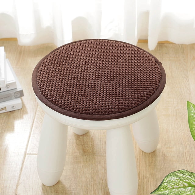 Coussin Rond Épaissi pour Balcon Chambre Chaise Coussin