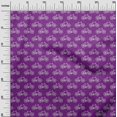 thumbnail image 2 of oneOone Viscose Chiffon Fabric Dot & Bicycle Block Printed Fabric 1 Yard 42 Inch Wide, 2 of 4