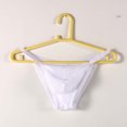 thumbnail image 3 of LSLJS Men's Sexy Solid Color Low Waist Briefs Underpants, Men's Briefs, 3 of 4