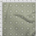 thumbnail image 4 of oneOone Georgette Viscose Olive Green Fabric Block Craft Projects Decor Fabric Printed By The Yard 42 Inch Wide-LT, 4 of 5