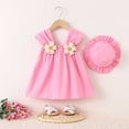 thumbnail image 2 of Robes Fille Robe d'Été pour Filles Robes d'Anniversaire pour Filles Robe Chic Tenues Bébé Fille 4-5 Ans Mode Fille, 2 of 4