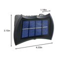 thumbnail image 2 of EGNMCR Lumières Solaires Extérieures, Lumières Extérieures, Lumières Solaires Extérieures à DEL, Projecteurs de Paysage, Lumières de Jardin, Lumières Extérieures Sans Fil à Énergie Solaire/éclairage pour Cour, Lumière Solaire pour Allée, 2 of 5