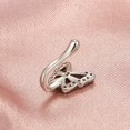 thumbnail image 2 of Fake Nose Ring Butterfly: Fashion Rhinestone Non Piercing Nose Cuff Nose Jewelry, 2 of 9