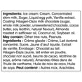 thumbnail image 2 of HAAGEN-DAZS Miniatures Vanilla Almond Ice Cream Bars, 4 x 55 ml, 2 of 7