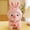 499464 Pink, variant on 25cm Kawaii Bubble Pig Plush Toy Stuffed Animal Bunny Frog Tiger Soft Pillow Cup Milk Tea Boba Plushies Doll For Kids Girls Gift,499465 Green
