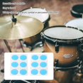 thumbnail image 4 of Tampons de Gel pour Tambours, 30 Pcs Silencieux en Silicone Lavables Réutilisables pour Instruments de Percussion Noir, Bleu, 4 of 8