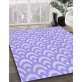 thumbnail image 3 of Ahgly Company Tapis d'Intérieur Lavable en Machine Carré Transitionnel Mimosa Violet, 5 Pieds Carré, 3 of 7