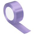 thumbnail image 1 of Unique Bargains 1.5" Wide 24 Yards Satin Ribbon Single Side Craft Roll Decoration Light Purple, 1 of 6